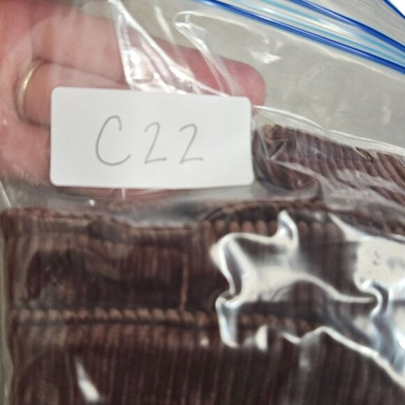 Patty Woodard Vintage Burgundy Corduroy Blazer Jacket With Notched Lapels‎ M - Picture 10 of 10